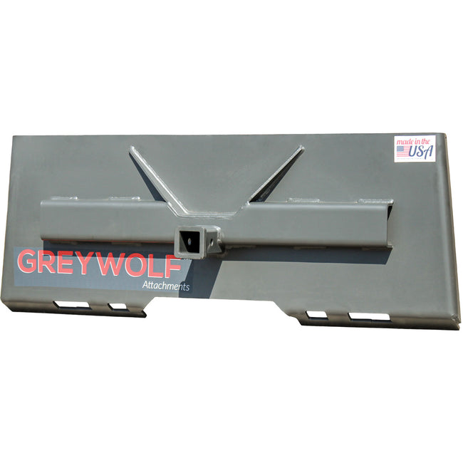 Grey Wolf™ Skid Steer Receiver Hitch Plate (1061)