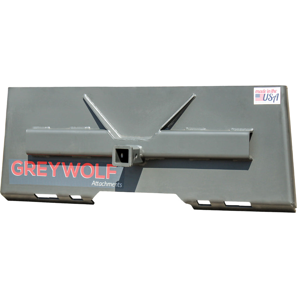 Grey Wolf™ Skid Steer Receiver Hitch Plate (1061)