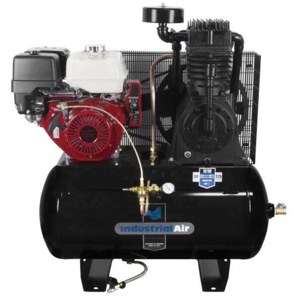 Industrial Air Contractor 13 hp Two-Stage Truck Mount Air Compressor 30 gallon (IH1393075.SAN) at Wood Splitter Direct
