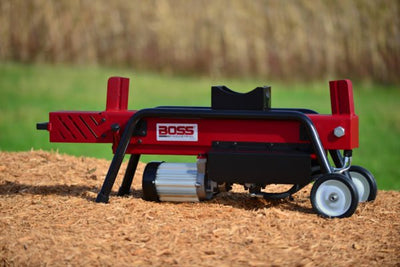 8 Ton Boss Industrial Dual Action Electric Log Splitter (ED8T20) at Wood Splitter Direct