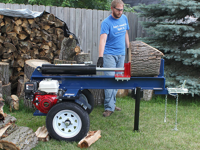 Iron and oak 26 ton log splitter discount