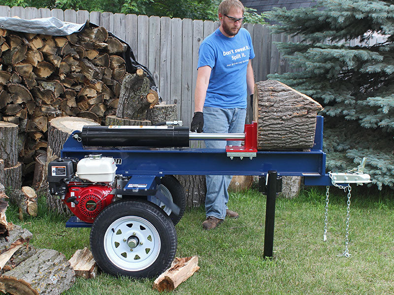 Iron and Oak 30 Ton Horizontal Log Splitter (BHH3013GX) at Wood Splitter Direct