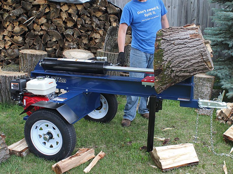 Iron and Oak 30 Ton Horizontal Log Splitter BHH3013GX – Wood Splitters ...