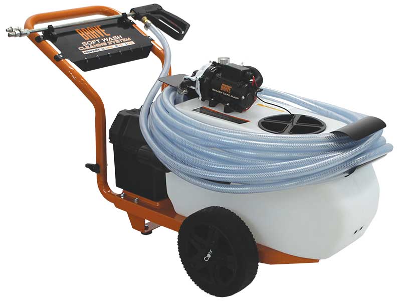 Brave Soft Wash Disinfectant Cleaning System (BRSW1040E) – Wood