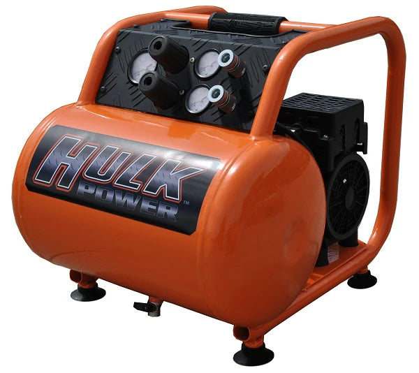 EMAX Hulk Portable "Silent" Air Compressor 5.29 CFM 5 Gallon W/ 1.5HP, 115V, 8AMP Motor (HP15P005SS)