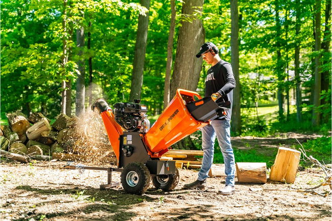 DK2 5 Inch Kinetic 9.5 HP Gas Powered Wood Chipper (OPC525)