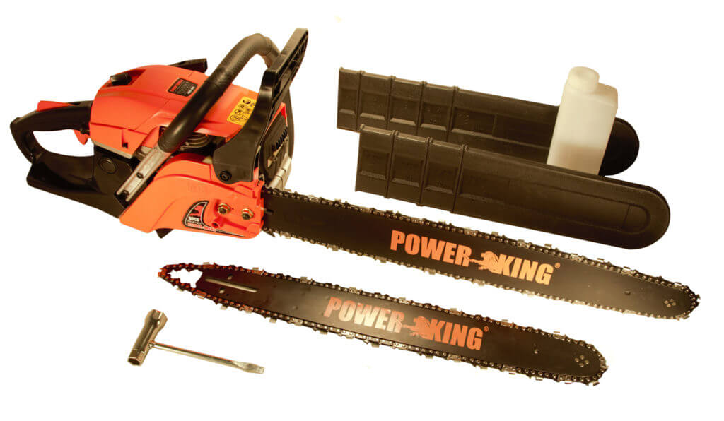 PowerKing Gas Chainsaw 16" & 20" Combination 45cc (PK451620) - Image 1
