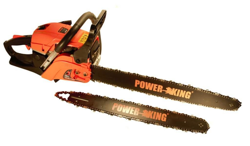 PowerKing Gas Chainsaw 18" & 22" Combination 57cc (PK571822) - Image 1