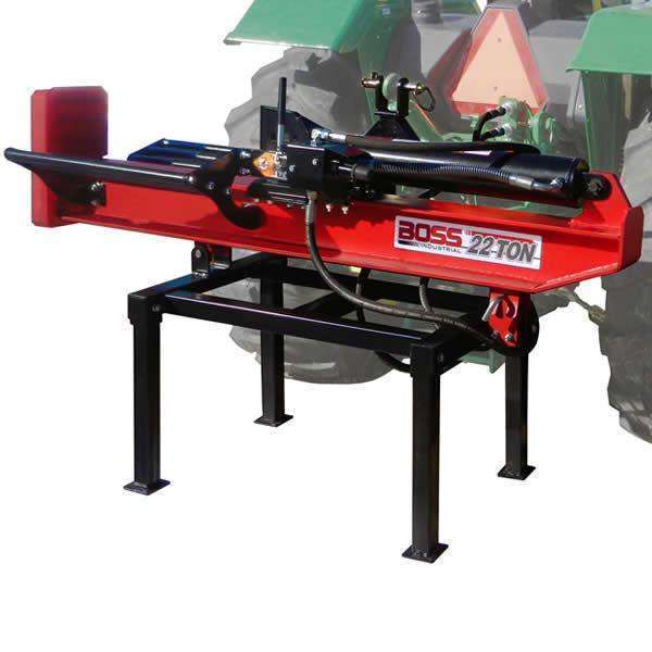 Boss Industrial 22-Ton 3-Point Tractor Log Splitter at Wood Splitter Direct