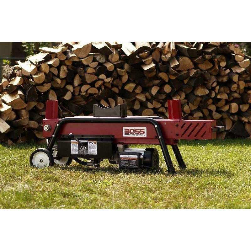 Boss 8 ton on sale electric log splitter