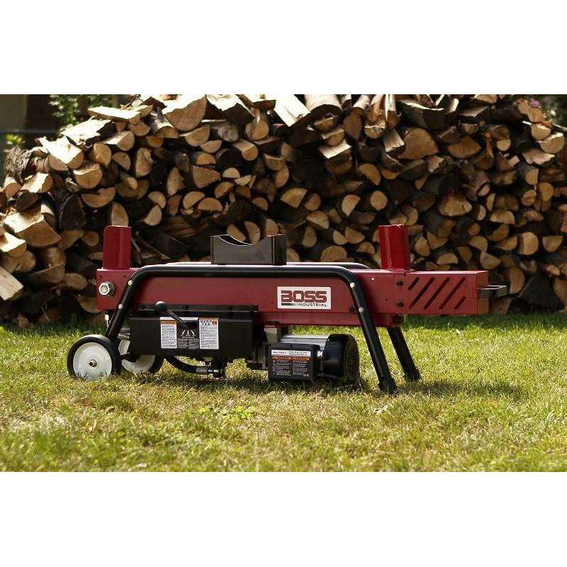 Boss Industrial 8-Ton 2-Way Electric Log Splitter (2 HP, 11-Second Cycle) at Wood Splitter Direct