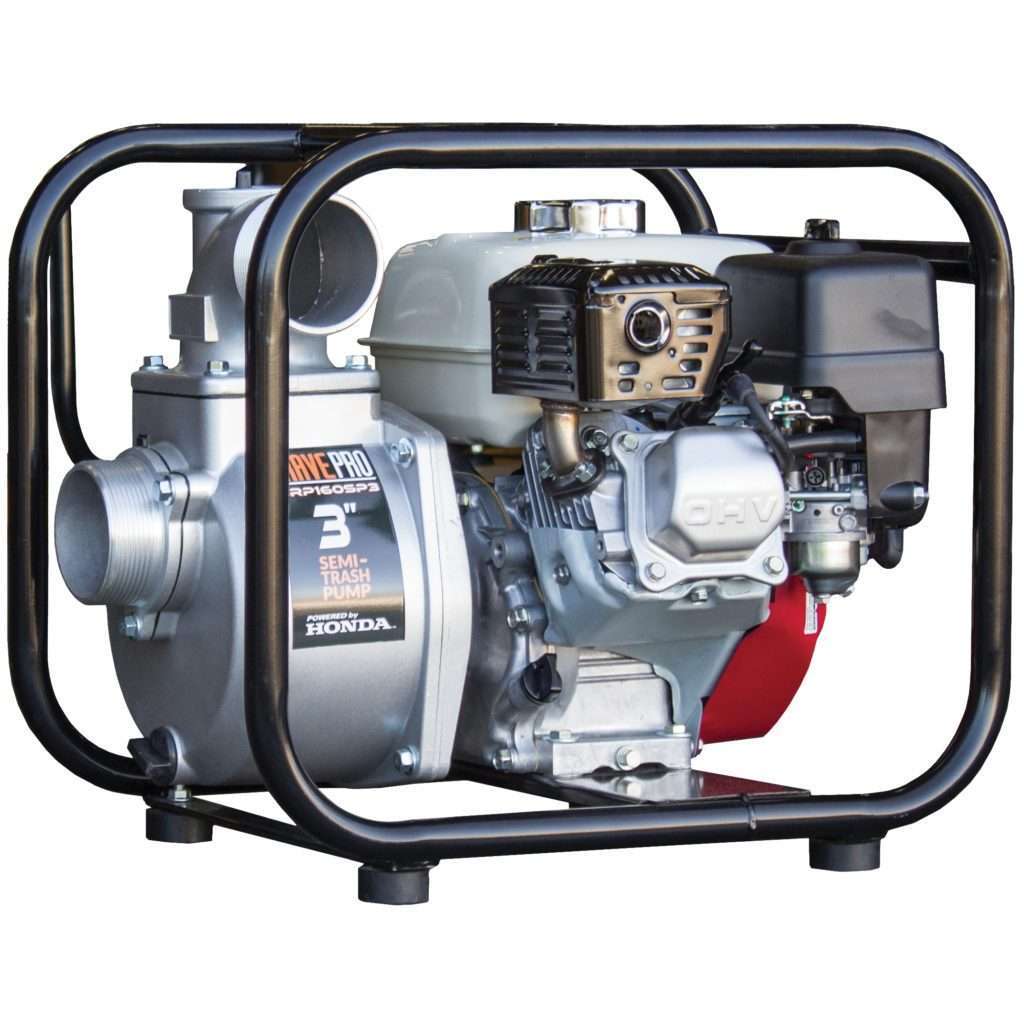 3 Inch BravePro Honda Semi-Trash Water Pump (BRP160SP3) – Wood