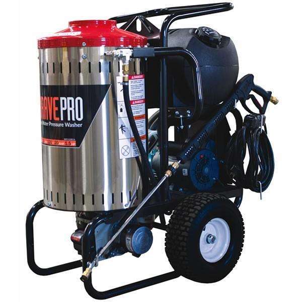 BravePro Electric Hot Water Pressure Washer 2000 PSI (BRP1520ECA) at Wood Splitter Direct