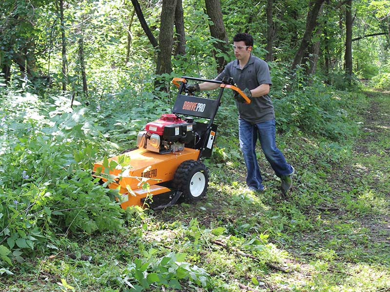Brave Pro 26 Inch Walk Behind Brush Cutter (BRPBC26HE) – Wood