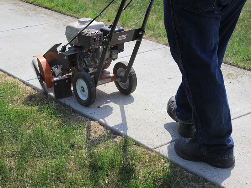 Walk behind hotsell edger honda