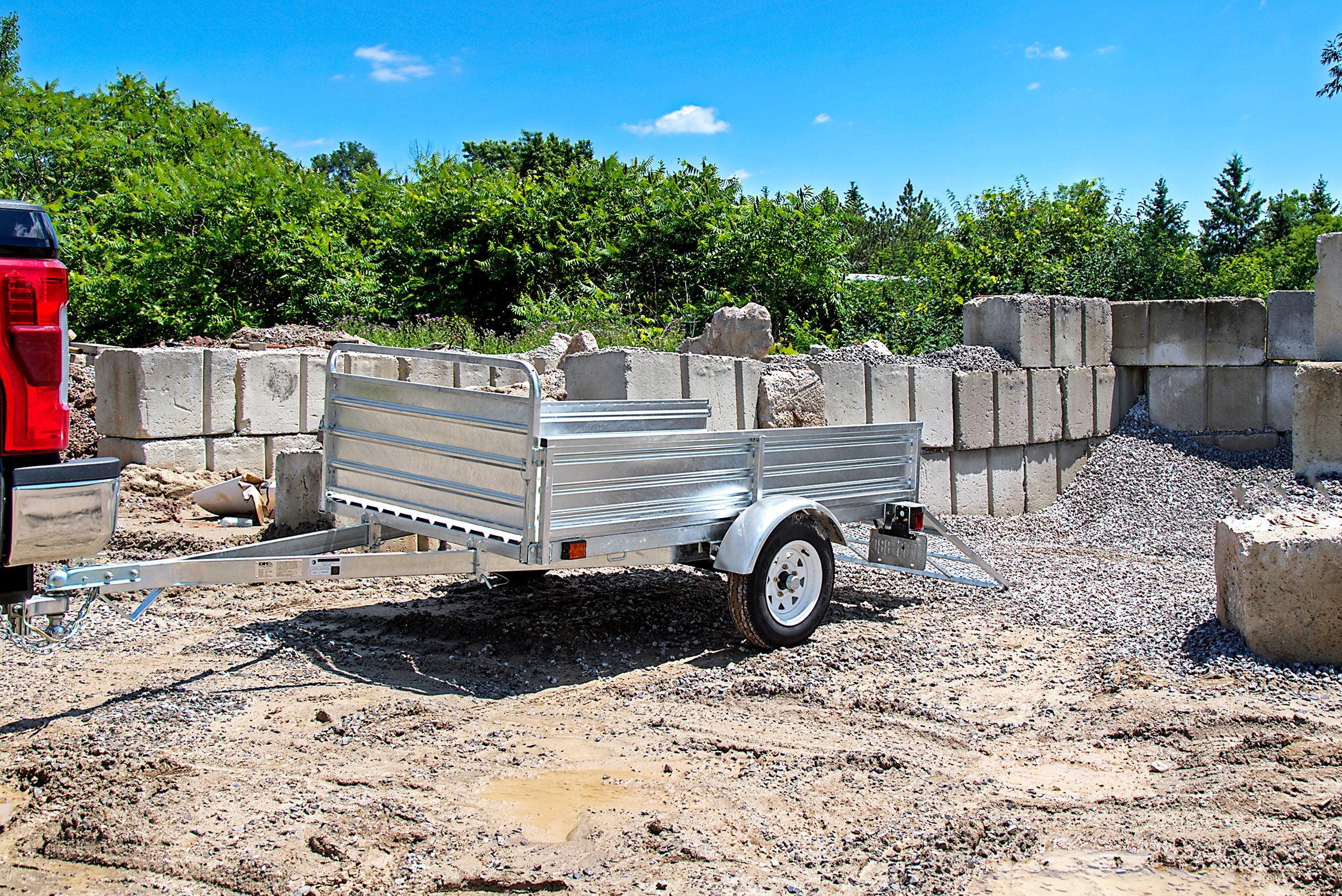 Detail K2 MMT5X7G-DUG Utility Trailer For Sale – Wood Splitters Direct