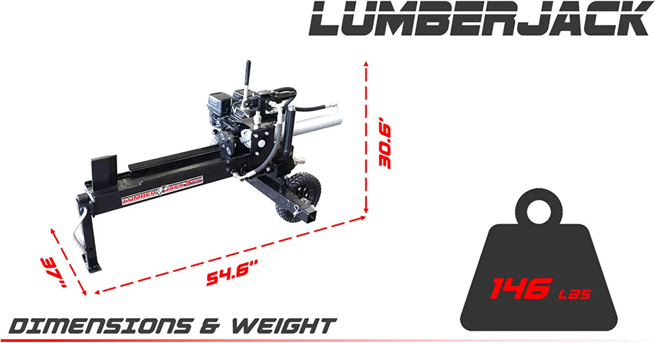 Lumber Jack™ 9-Ton Gas Log Splitter (YTL-590-111)