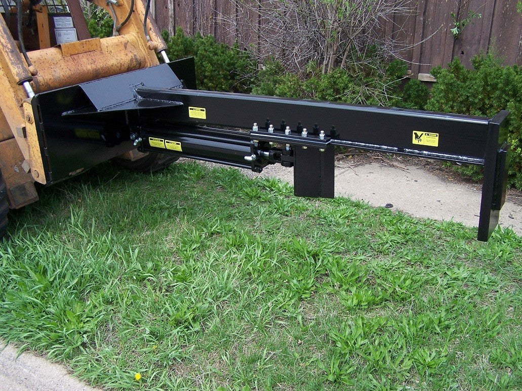 30 Ton Upside Down Skid Steer Log Splitter Attachment SSUD30 Wood