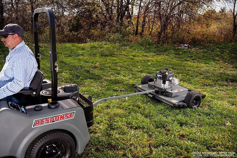 Swisher 44 Inch Finish Cut Pull Behind Mower FCE11544BS Wood