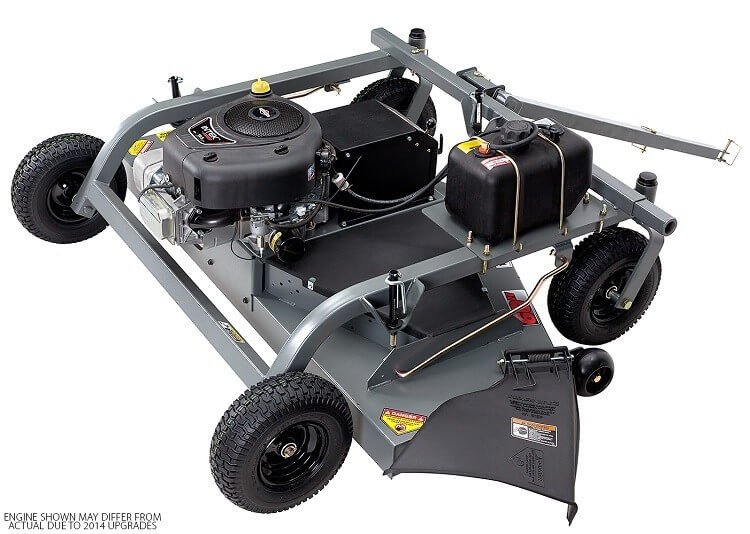 Swisher 60 Inch Finish Cut Pull Behind Mower Electric Start (FC14560BS) at Wood Splitter Direct