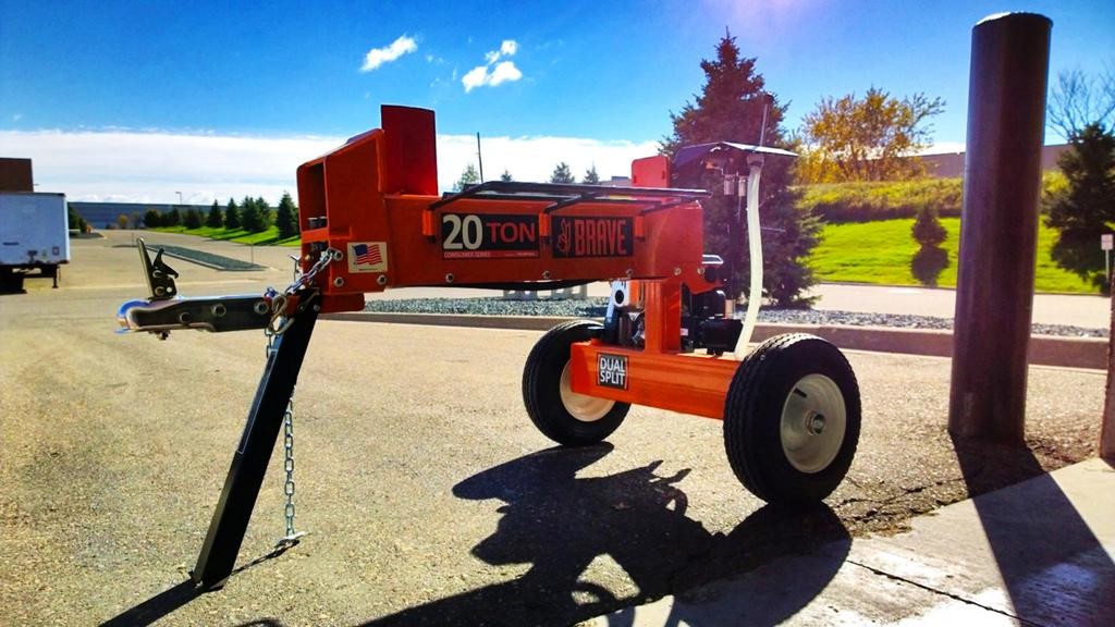 Brave 20 ton log splitter deals