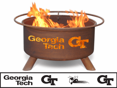 Collegiate Fire Pits - Patina at Wood Splitter Direct