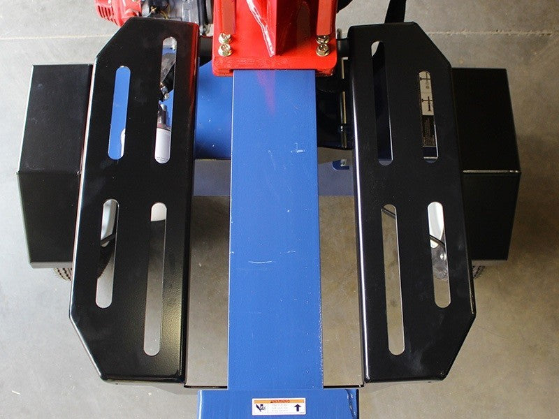 Iron and oak 37 ton log splitter deals
