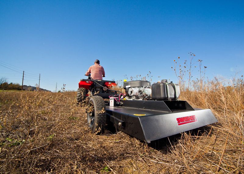 Pull Behind Used Rough Cut Mower Swisher 60 Inch Finish Cut Pull